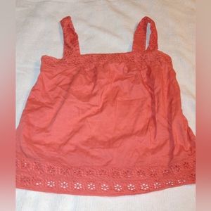 J.Crew Vintage Closet Women Top  Sleeveless Cotton Lined Size 8P